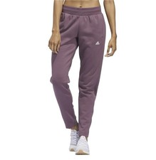 Adidas Women's Relaxed Fit Tapered Legs Fleece Pant Size Small