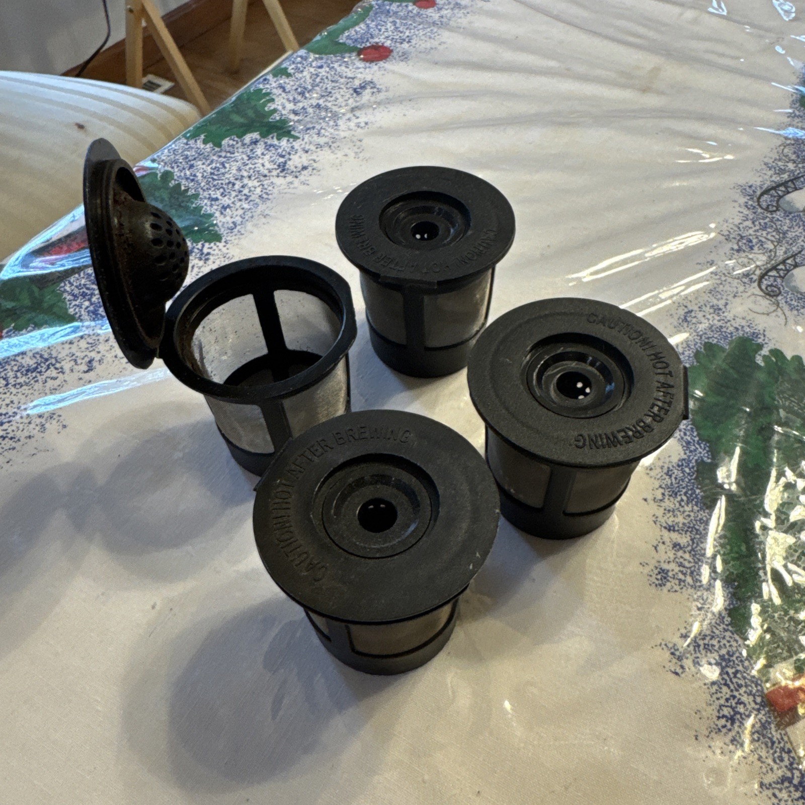 4 Reusable K Cup for Keurig - BPA Free Refillable Coffee Filters | Fit 1.0