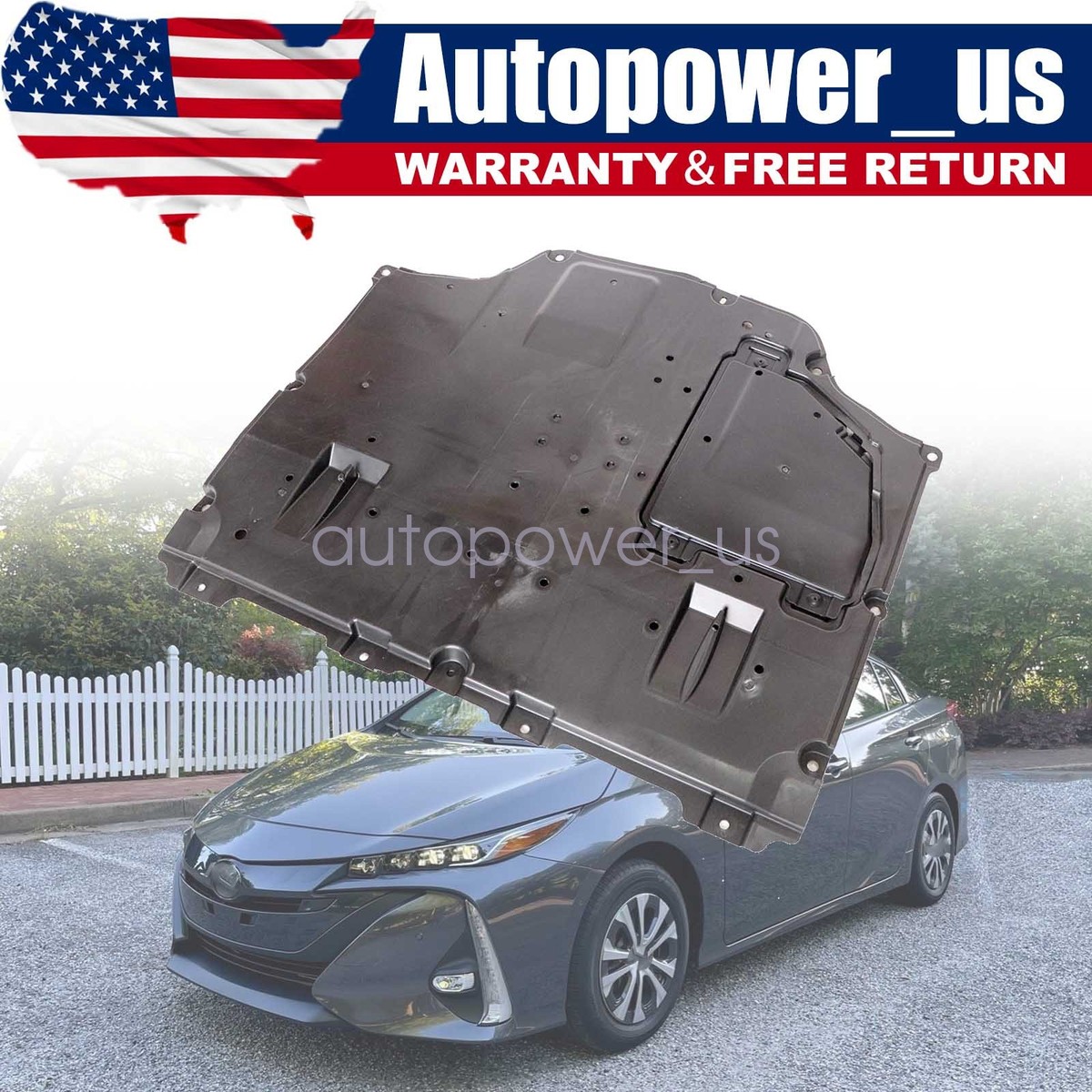 For 2018-2021 Toyota Prius Prime 4-Door New Engine Splash Shield