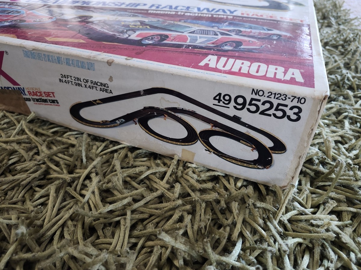 Aurora AFX HO Slot Car Richard Petty Championship Raceway VTG 70s