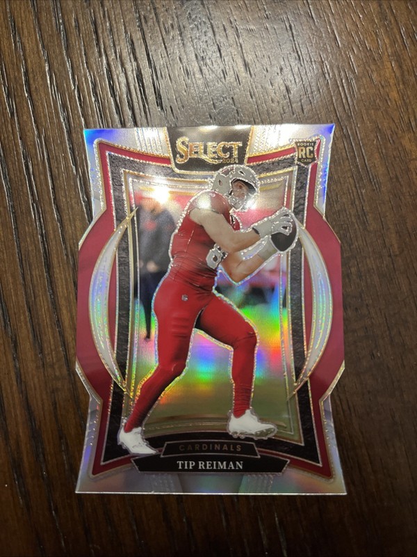 2024 Panini Select - Concourse Tip Reiman #50 Silver Prizm Die-Cut (RC)