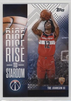 2025-26 Topps Rise to Stardom Tre Johnson III #RTS-6 Rookie RC 19l7