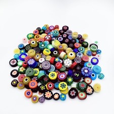 EDFLIFE Flat Glass Millefiori for Mosaic Making Irregular, Mixed pattern