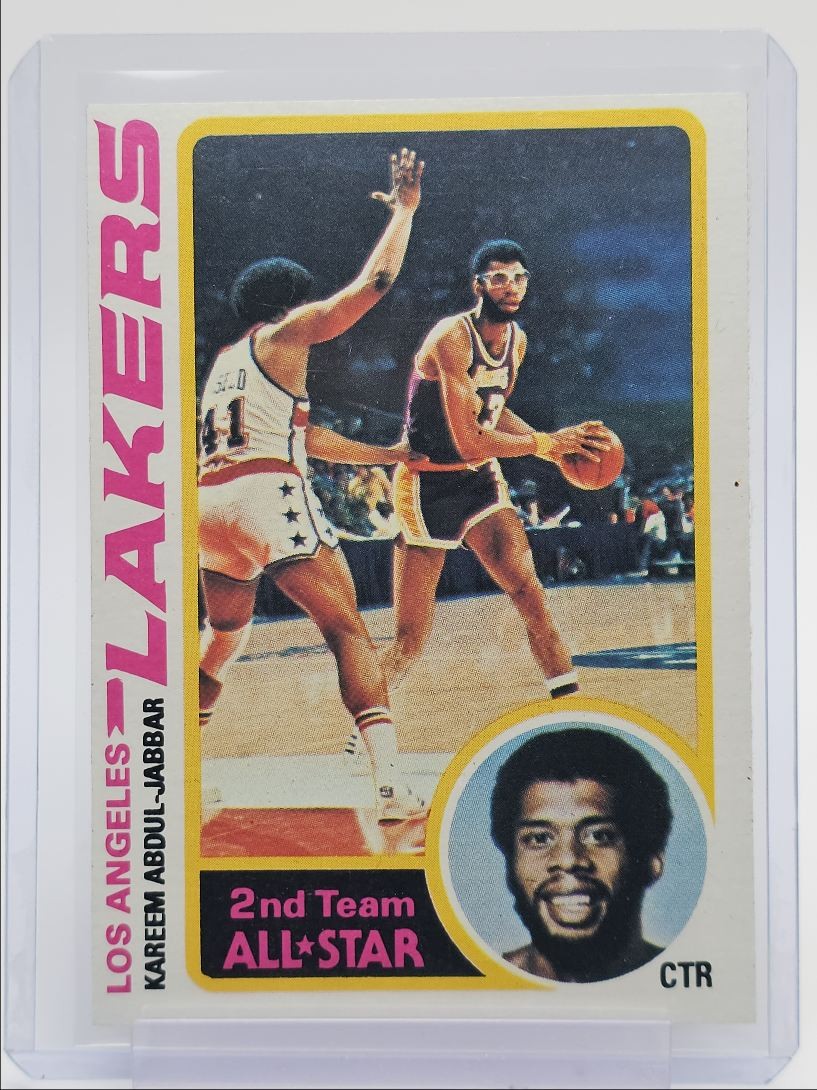 KARREM ABDUL-JABBAR 1978-79 TOPPS NBA BASKETBALL LAKERS #110 Q3286