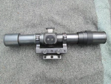 Soviet Russian Mosin Nagant PE PEM Scope & Mount and Round base.  Reproduction