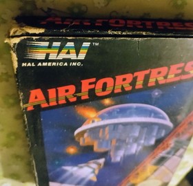 Air Fortress Nintendo NES 1989 Box Manual Game Cartridge