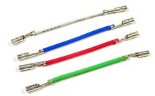 Turntable Cartridge Lead Wires Headshell 4-Conductor Stereo Phono Set Pro Kit