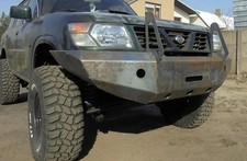 Nissan Patrol Y61 Steel Winch Bumper DIY Kit Self Welding