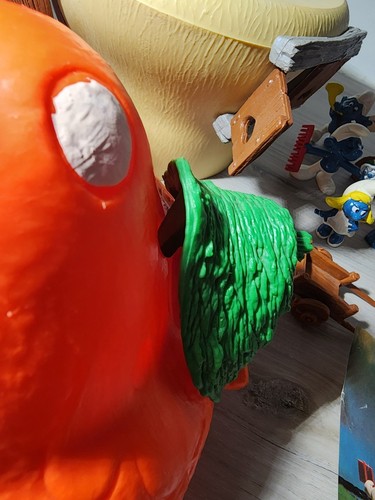VTG Smurfs Peyo Schleich Assorted Lot of 17 Figures 70s/80s Accessories MUSHROOM - Picture 9 of 24
