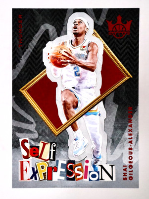 2024-25 Court Kings Shai Gilgeous-Alexander /149 Self Expression Red Ruby UL3