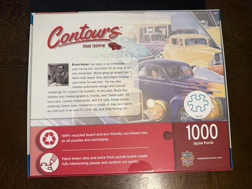 Un diseño del calendario de coches extraordinarios - Hot Rods puzzle de