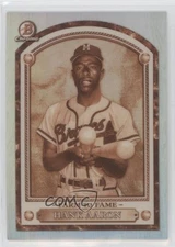 2020 Bowman Chrome Farm to Fame Hank Aaron #FTF-HA HOF