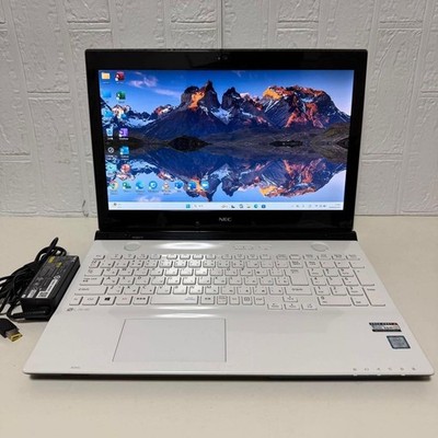 NEC LAVIE Laptop Windows 11 Pro 64 bit Core i3 SSD 128GB White Used Japan