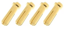 GForce - GOLDEN CONNECTORS 5mm to 90 4pcs MALE