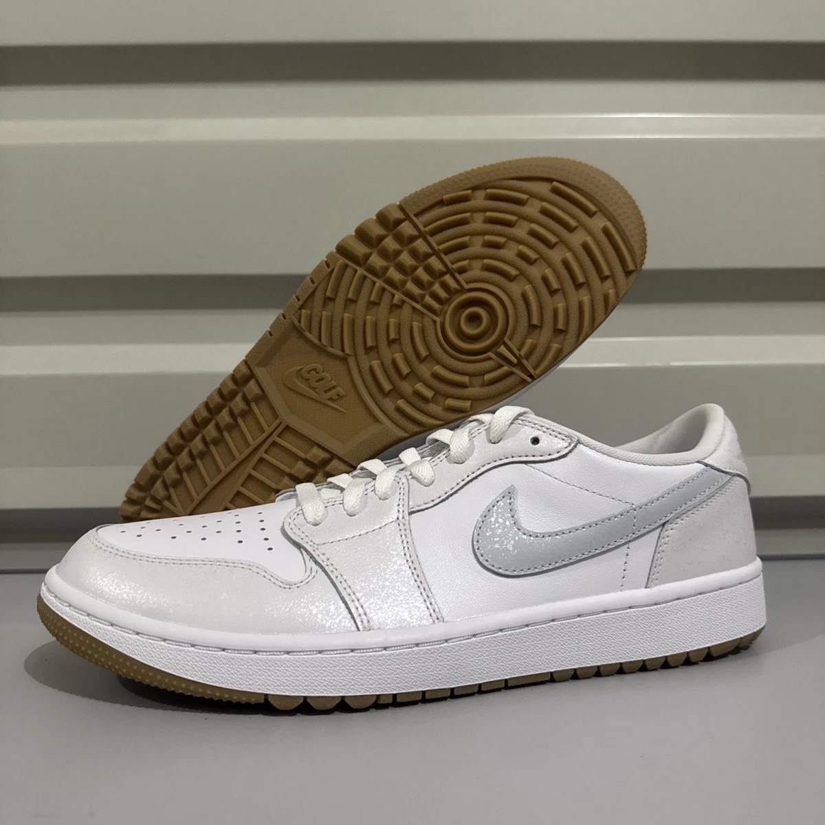 Jordan 1 Golf Low White Gum | eBay