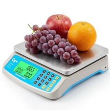 Commercial Kitchen Scale 30kg/1g Large Digital Price Computing Scale with