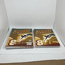Writing & Grammar 8 for Christian Schools With Teacher Edition 3rd + Disk READ