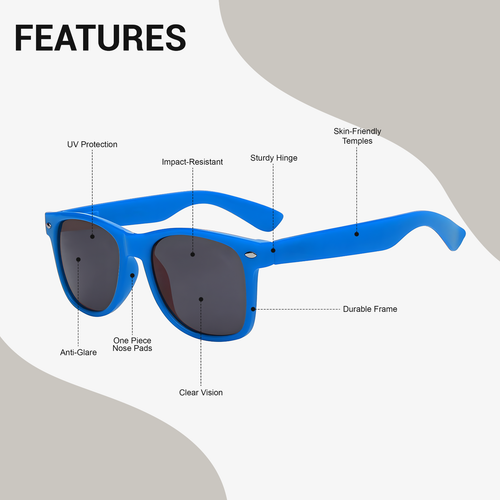 OWL Kid's Assorted 3 Pack Sunglasses – Three Cute Heart, Retro, & Aviator Styles - Picture 71 of 135