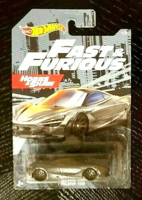 Hot Wheels 2020 Set of 4 Fast & Furious McLaren 720s Walmart 1 64 for