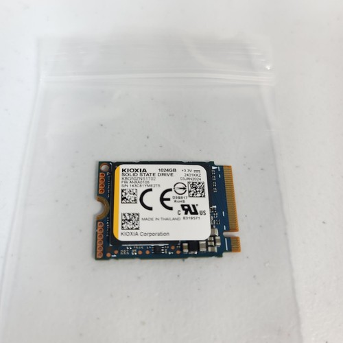 SSD NVMe interno KIOXIA 1 TB M.2 2230 KBG50ZNS1T02 (OEM) - Imagen 2 de 4