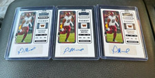 2022 Panini Contenders Phidarian Mathis Rookie Ticket Auto 4 Card Lot