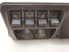 Fits Jeep Tj Wrangler Rocker Accessory Switch Kit Includes 3 Switches Fits Jeep Tj Wrangler Rocker Accessory Switch Kit Includes 3 Switches