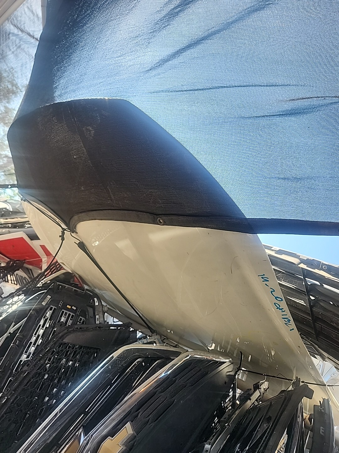2014-2020 OEM Maserati Ghibli M157 Hood Bonnet Panel Shell WHITE