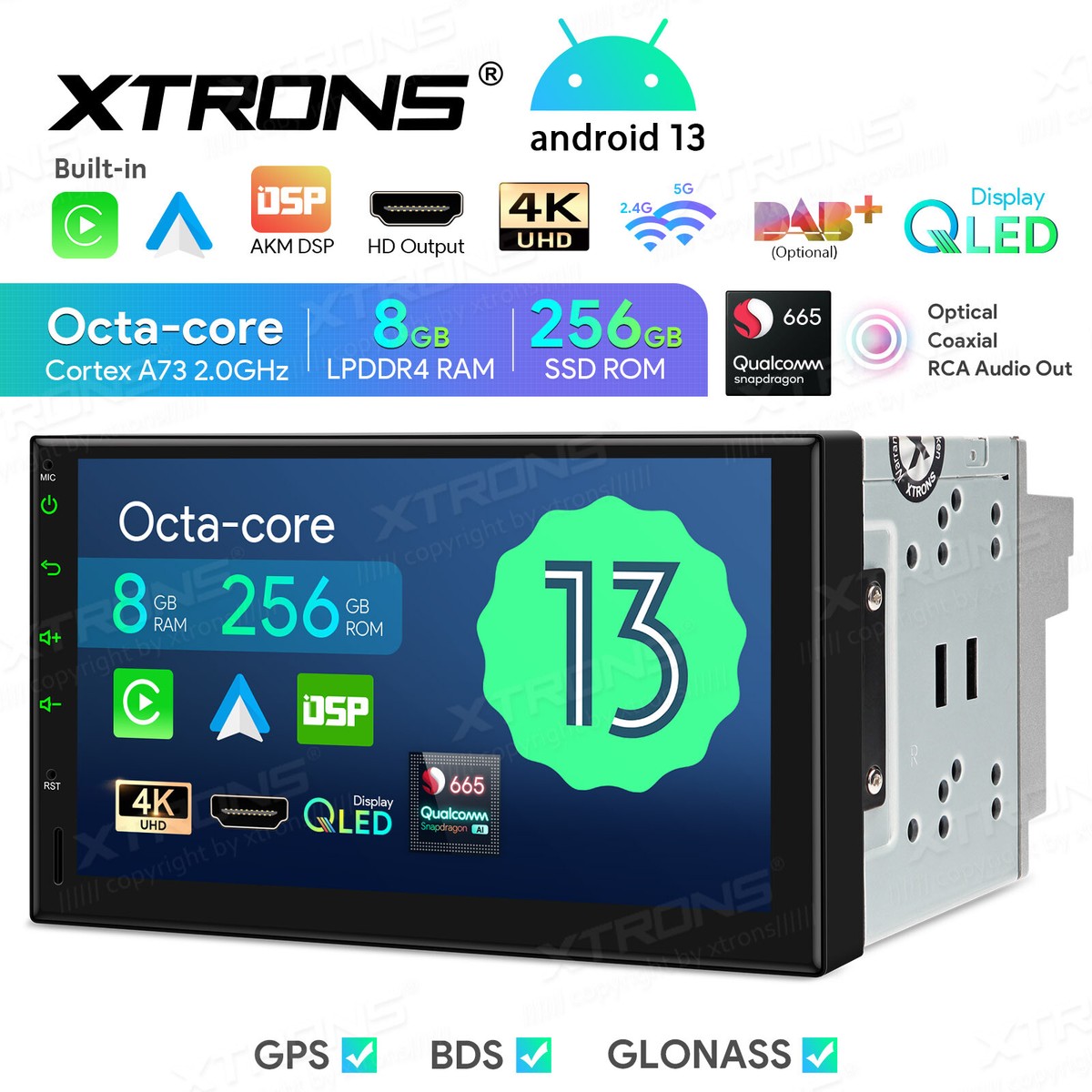 8+256GB アンドロイド13 + carplay搭載 ベンツ CLA A B GLA CLA250 