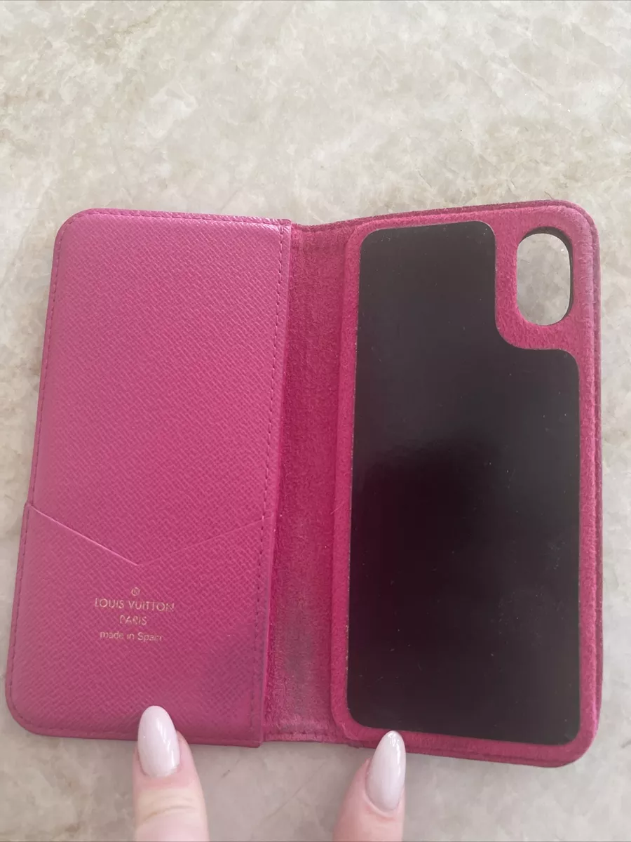 Louis Vuitton iPhone X Case, Pink Interior