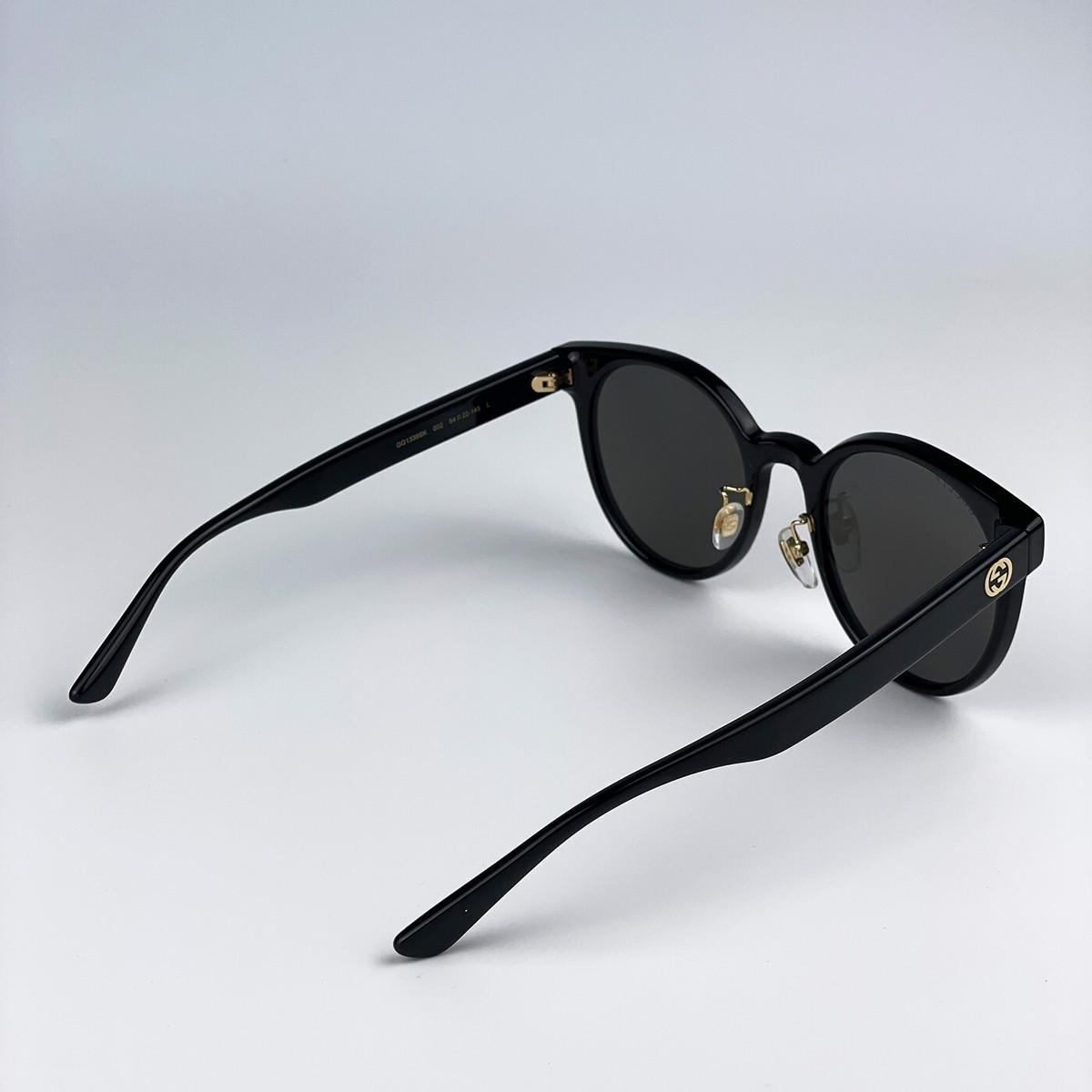 NEW Gucci GG1339SK 002 Black Grey Polarized Oval Women Sunglasses Gucci GG1339SK-002 Women main image 3