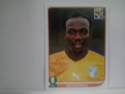 2010 Panini FIFA World Cup South Africa Blue Back Stickers Arthur Boka #529