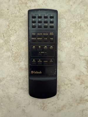 MCINTOSH REMOTE CONTROLS - ORIGINAL | eBay MCINTOSH REMOTE CONTROLS - ORIGINAL | eBay