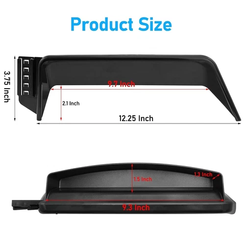 Car Phone Holder For 2019-2022 Toyota CHR 8" Screen Mobile Bracket Accessories - Picture 9 of 13