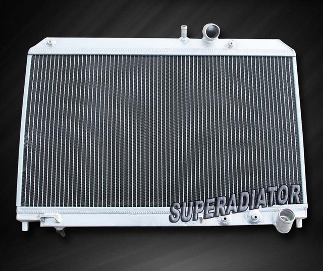 2 ROW Aluminum Performance Radiator for 20042008 Mazda RX8 RX8 1.3L