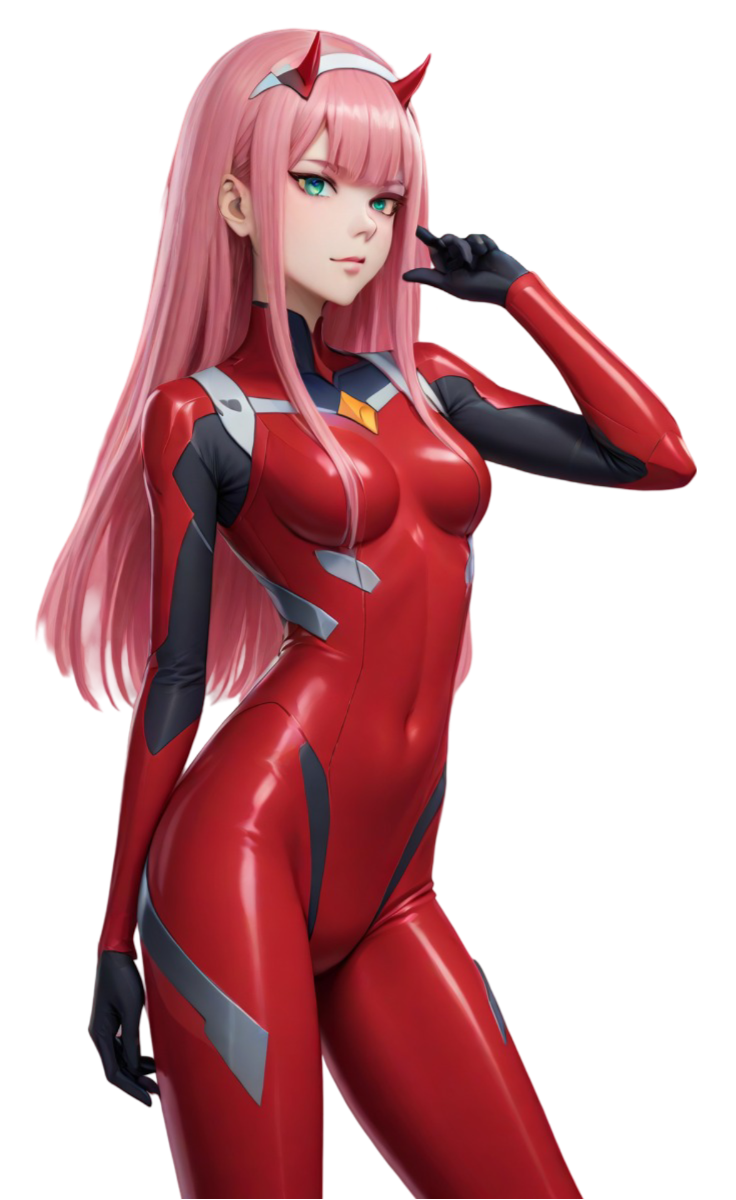 Zero Two Darling in the Franxx Waifu Weatherproof Anime Sticker 6