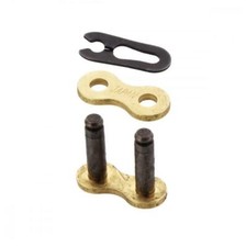 DID Clipschloss f&uuml;r Antriebskette 428NZ gold/stahlfarben 428 Teilung