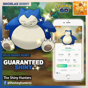 Pokemon Go Shiny Snorlax Guaranteed Capture Munchlax Evolution Ebay