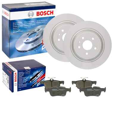 BOSCH BREMSSCHEIBEN 316mm + BELÄGE HINTEN passend für FORD KUGA 2 + MONDEO 5