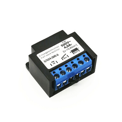 Compatible Mayr 3/024.000.6 max 500V~ 4,0A- motor brake rectifier module