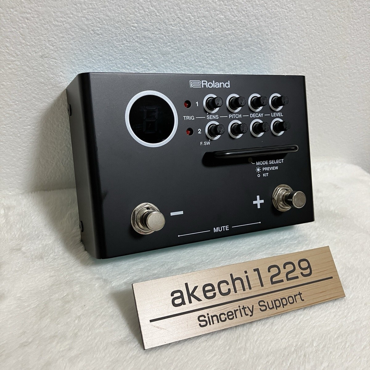 ROLAND TM-1 Trigger Module Drum Trigger Sound Source Hybrid ROLAND TM-1 Trigger Module Drum Trigger Sound Source Hybrid