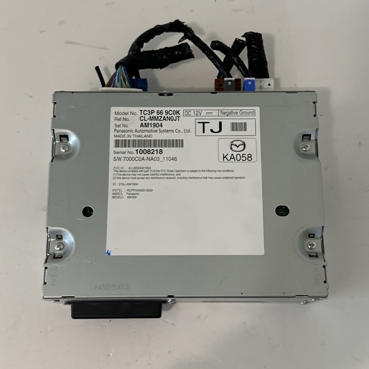 2023 MAZDA CX5 RADIO RECEIVER AUDIO EQUIPMENT OEM TC3P669C0K | eBay 2023 MAZDA CX5 RADIO RECEIVER AUDIO EQUIPMENT OEM TC3P669C0K | eBay