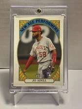 2021 Topps Heritage New Age Performers ##NAP-22 Jo Adell RC - Los Angeles Angels