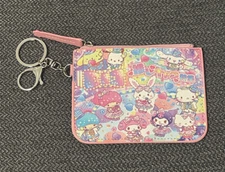 Sanrio Characters Coin Purse Wallet Keychain