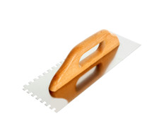 Schweizer Glättekelle Gezahnt Glattkelle Zahnkelle 480x130mm Edelstahl