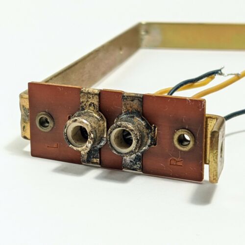Dual 1214 Turntable Parts RCA Jacks Phono Out And Bridge Tested - Bild 2 von 7