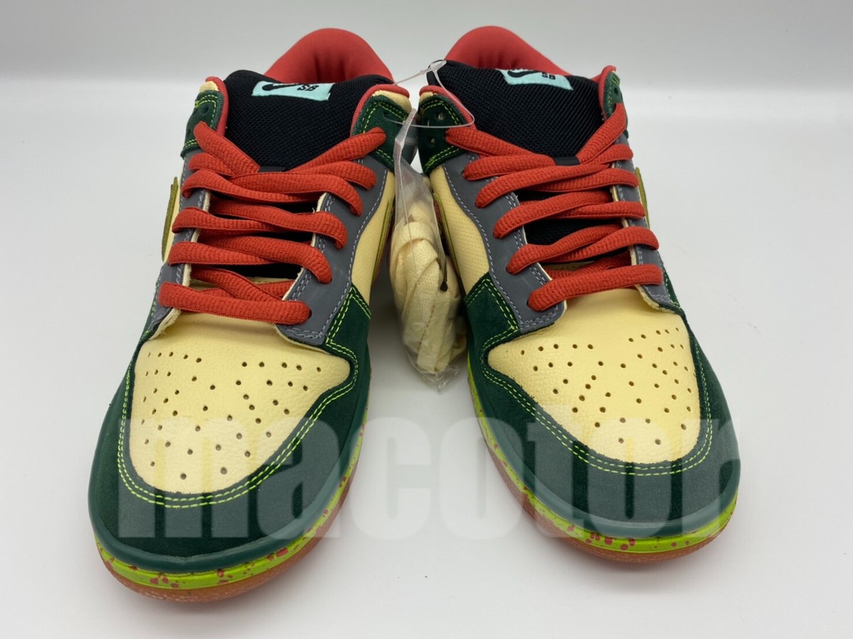 DS Nike Dunk SB Low Mosquito Sz 10 313176-761 Green RARE