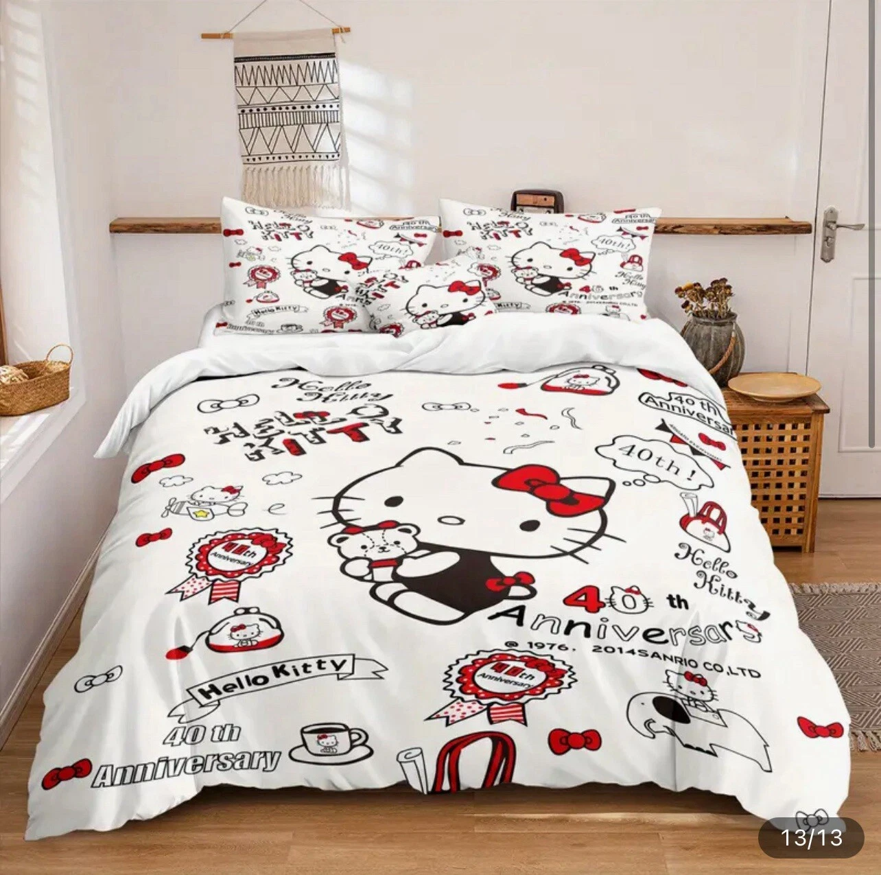 Hello Kitty Bedding Set