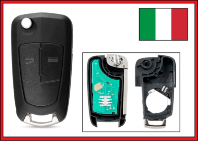 Testa Telecomando Chiave Auto 2 Pulsanti 433MHz Per Opel E Vauxhall