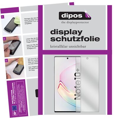 Schutzfolie für Samsung Galaxy Note 10 Plus Display Folie klar