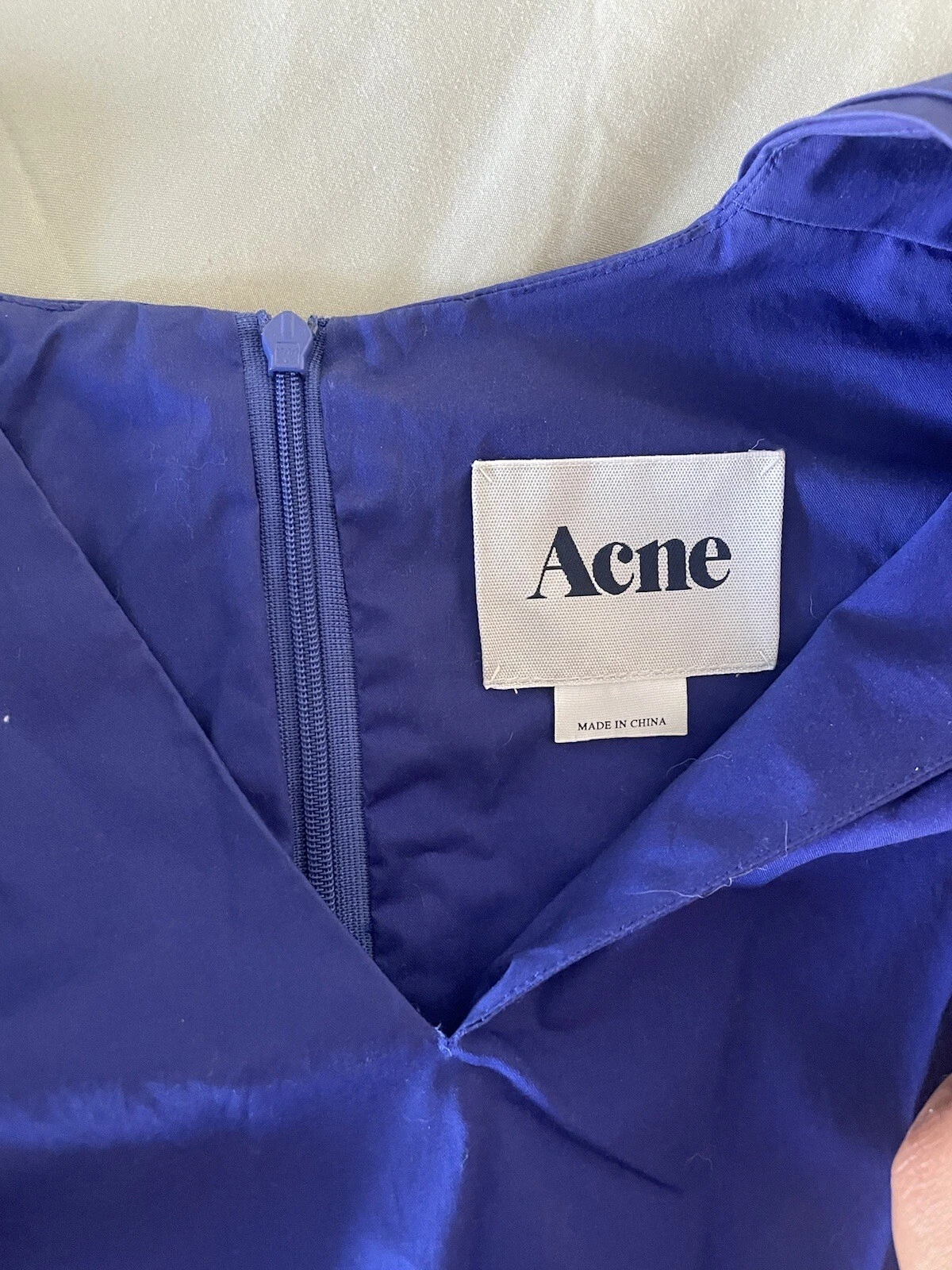 ACNE STUDIOS Abito da duchessa ACNE blu taglia 2